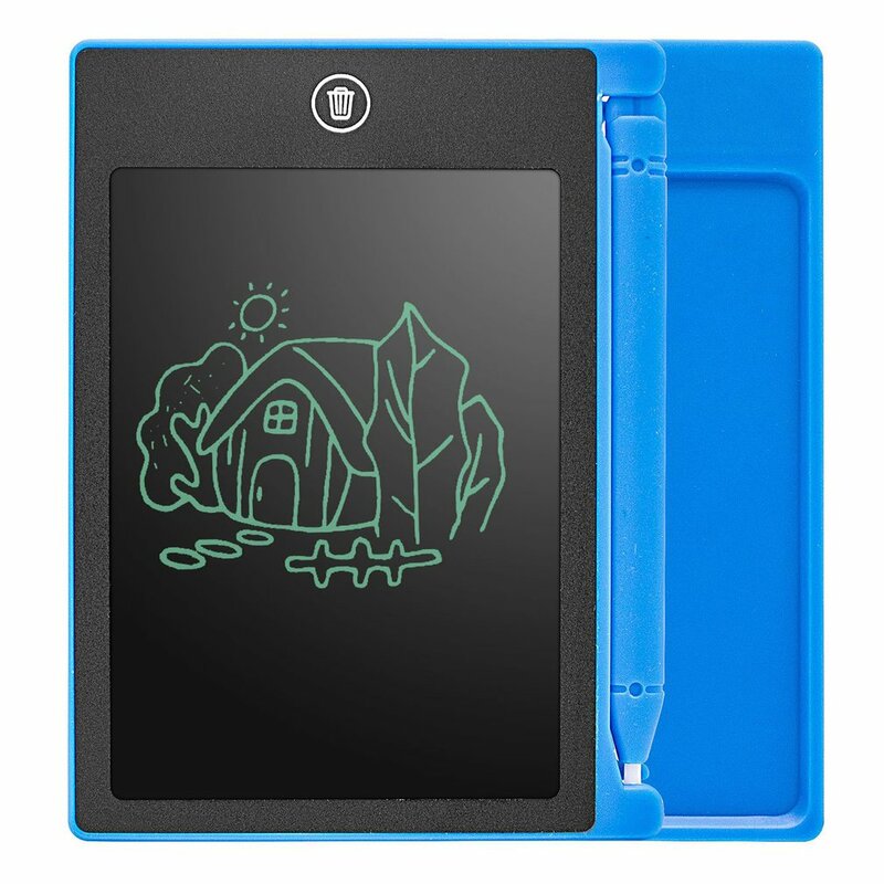Tableta de escritura de 4,4 pulgadas para niños, tablero LCD, almohadilla de escritura, tableros de dibujo de pintura Digital interactivos educativos