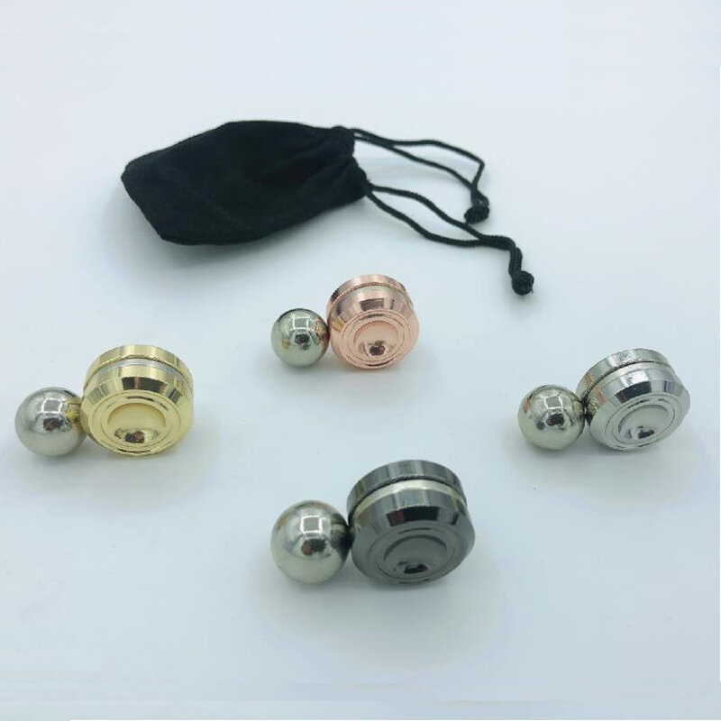 Fingertip Gyro  Artificial UFO Magnetic Yoyo Gyroscope Orbiter Fidget Toys Anti-Stress Spinner Toy Kinetic Adult Hand Spinners