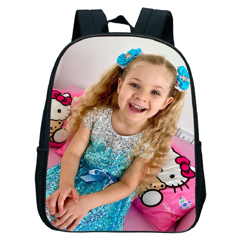 Torba dla dzieci Diana pokazowa torba z nadrukiem dla dziewcząt wysokiej jakości plecak nadruk dziewczyny Kawaii plecak przedszkolny prezent dla malucha
