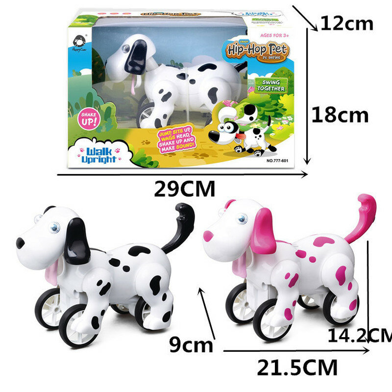 Machine Animal Electronic Pet Dog 2.4g Remote Control Jumping Dog Electric Dance Children's Toy Pet Electric Toy Gifts