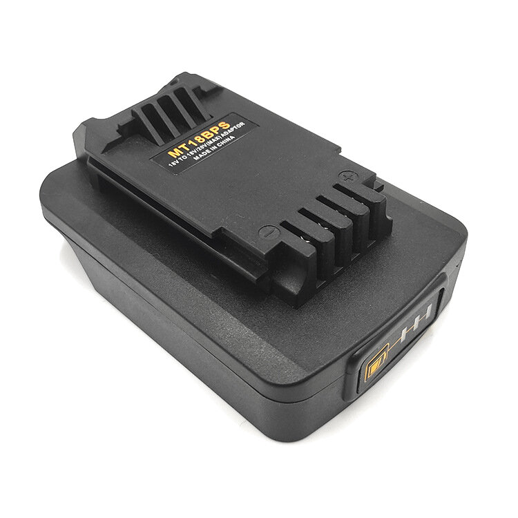 Akumulator dla Makita 18V bateria litowa przekształcona w czarno-Decker PORTER kabel Stanley 18V 20V przetwornica do baterii