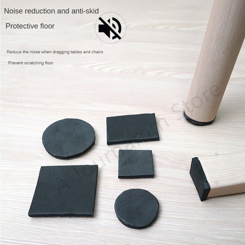 Anti-slip Felt Furniture Roll Chair Table Leg Cover Stickers Pads Self Adhesive Furniture Sliding Strip for Sofa Floor Protector