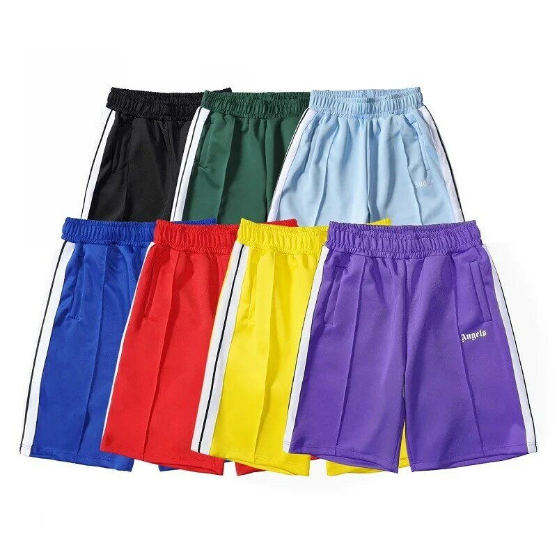 Универсальные полосатые брюки Y2k для мужчин и женщин, повседневные спортивные шорты в стиле ретро, лучшее качество, разноцветные мягкие удобные дышащие брюки