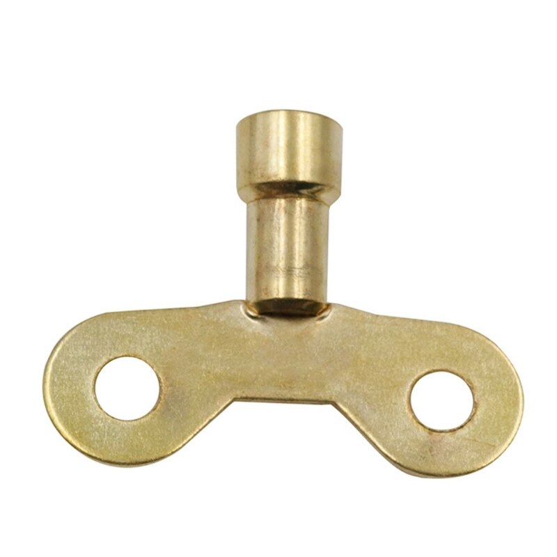 652F Outdoor Anti-theft Metal Faucet Key Tap Handle Old Faucet Key Radiator Water Tap Plumbing Hole Bleeding Keys