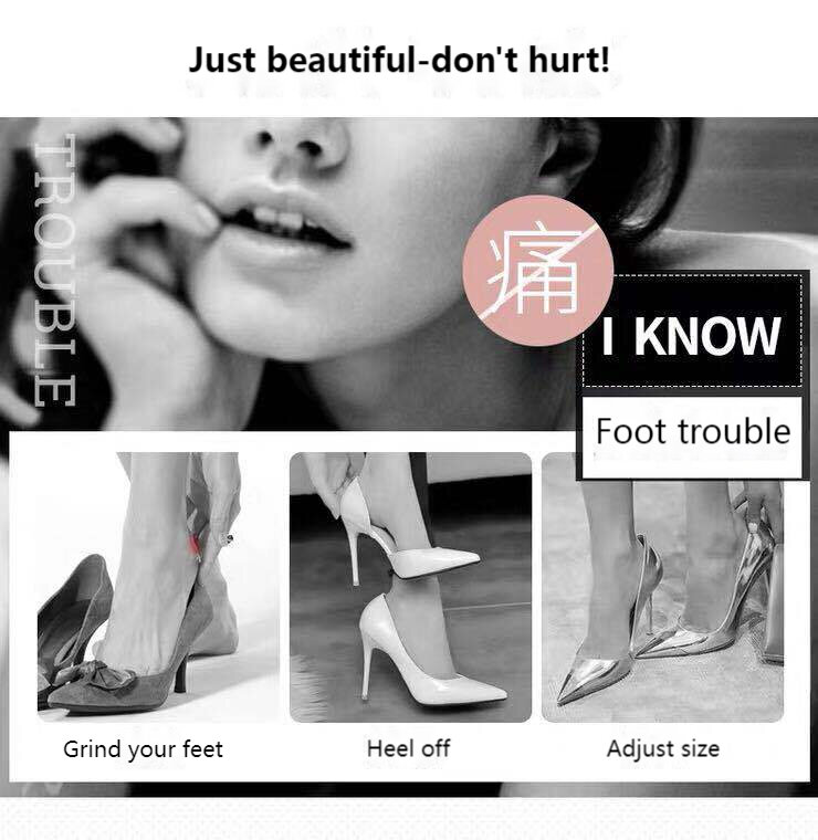 Heel Protector Women Insoles for Shoes High Heel Pad Adjust Size Adhesive Heels Pads Liner Sticker Pain Relief Foot Care Insert