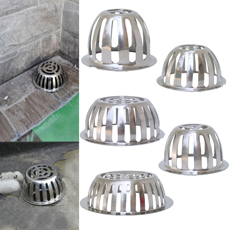 Downspouts Roof Floor Drain Strainer Anti-clogging Anti-rat Filter Drain Pipe Roof Floor Drain Roof Gutter Sewer