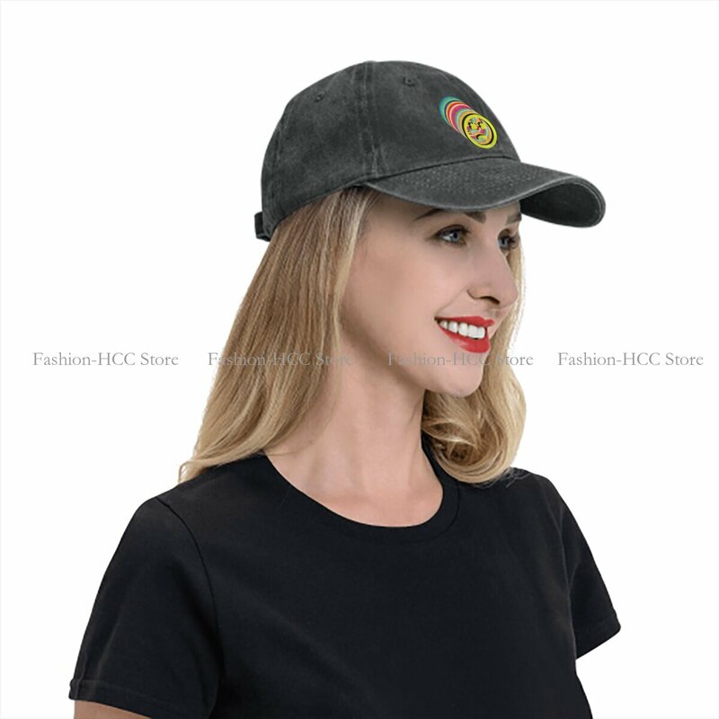 قبعات بيسبول للرجال والنساء ، قبعة وجه ميت بلغت ذروتها ، فرقة شركة ميتة ، قبعات ظل الشمس