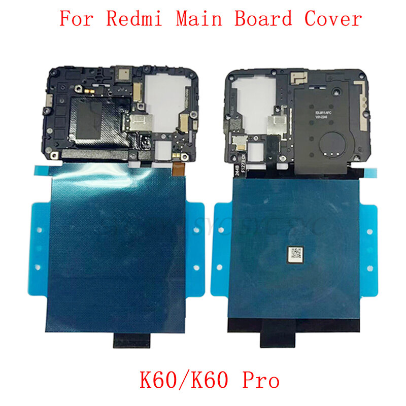 Main Board Cover Rear Camera Frame For Xiaomi Redmi K60 Pro Main Board Cover Module Repair Parts