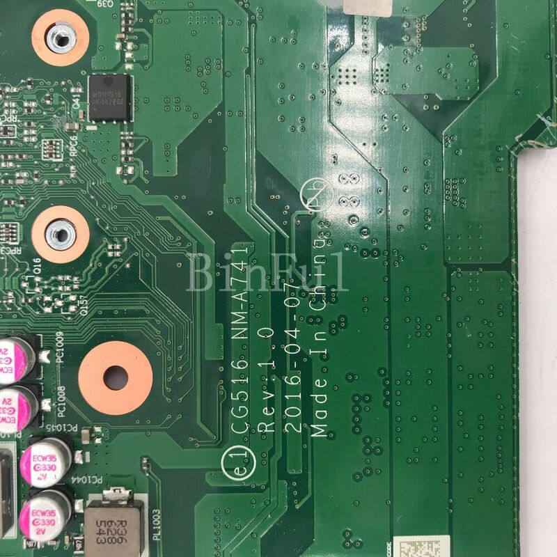 CG516 NM-A741 darmowa wysyłka wysokiej jakości płyta główna dla Lenovo IdeaPad 310-15 310-15ABR Laptop płyta główna DDR4 100% pełna testowane