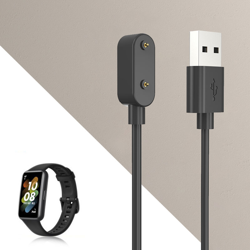 Adattatore per caricabatterie per orologio da 100cm cavo di ricarica USB sostituzione per orologio da polso accessori per cavo di ricarica per Huawei Band 8 Smart Band