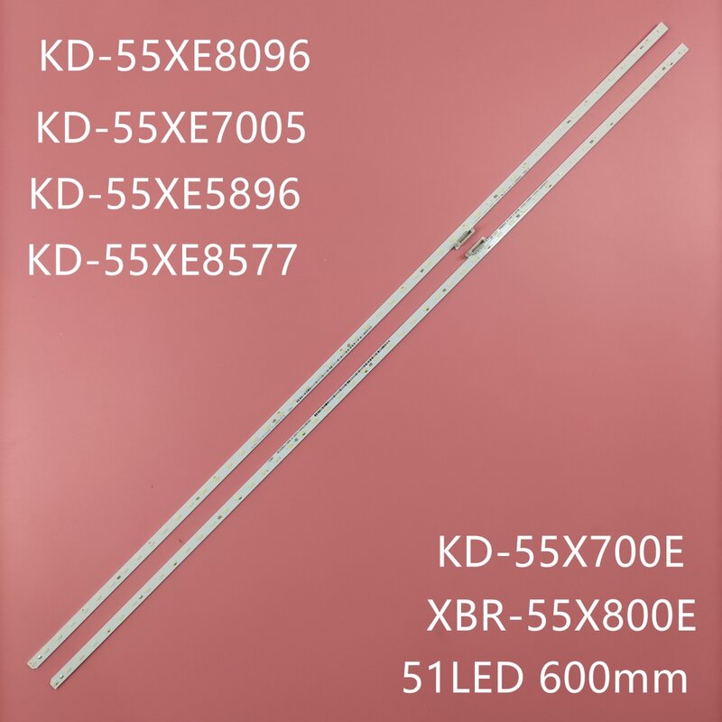 LED backlight strip for SONY kd 55x706e  KD-55XE8096 KD-55XE7096 KD-55XE7002 KD-55XE8596 KD-55X720E KD-55X700E STO550AP5_51LED