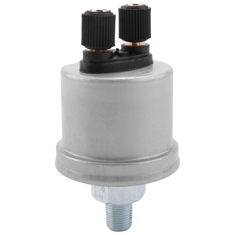 Universal Vdo Oil Pressure Sensor 0 To 10 Bars 1/8 Npt Generator Part 10Mm Crew Plug Alarm Pressure Sensor Oil Pressure Sensing