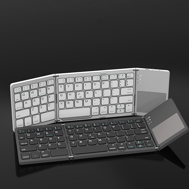 Wireless Portable Folding Bluetooth Keyboard For Huawei MatePad Pro 11 10.8 12.6 matepad 10.4 11 T10S SE S5E T8 Tablet Keyboard