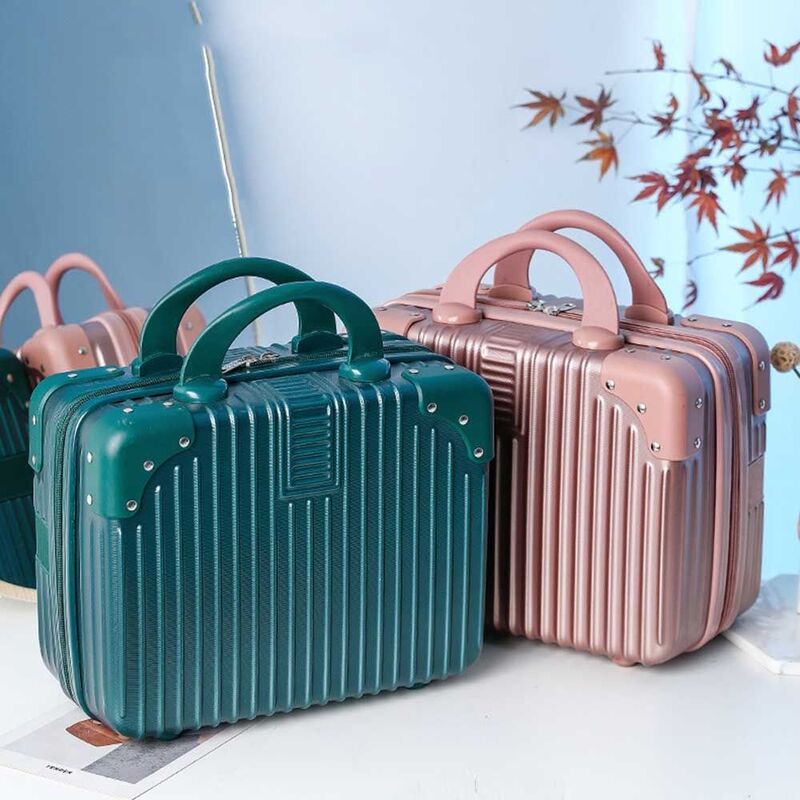 Mini walizka podróżna wyprzedaż 14-calowy podróżny wjazd na pokład torba na kosmetyki podręczny dla kobiet