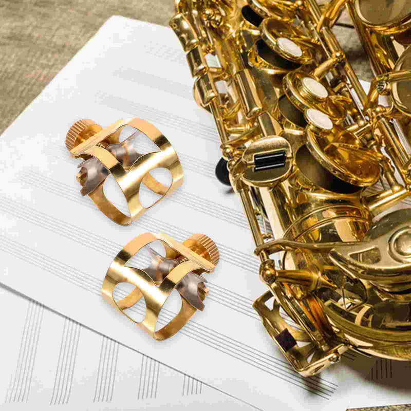 Альт-альт-саксофон с зажимом Профессиональный латунный альт-саксофон с зажимом