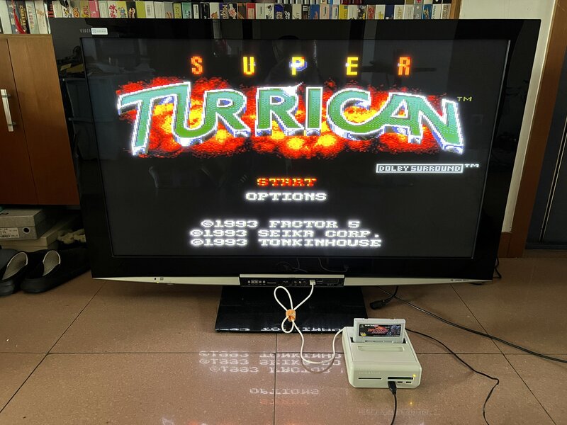 karty do gry: Super Turrican (japońska wersja NTSC!! )