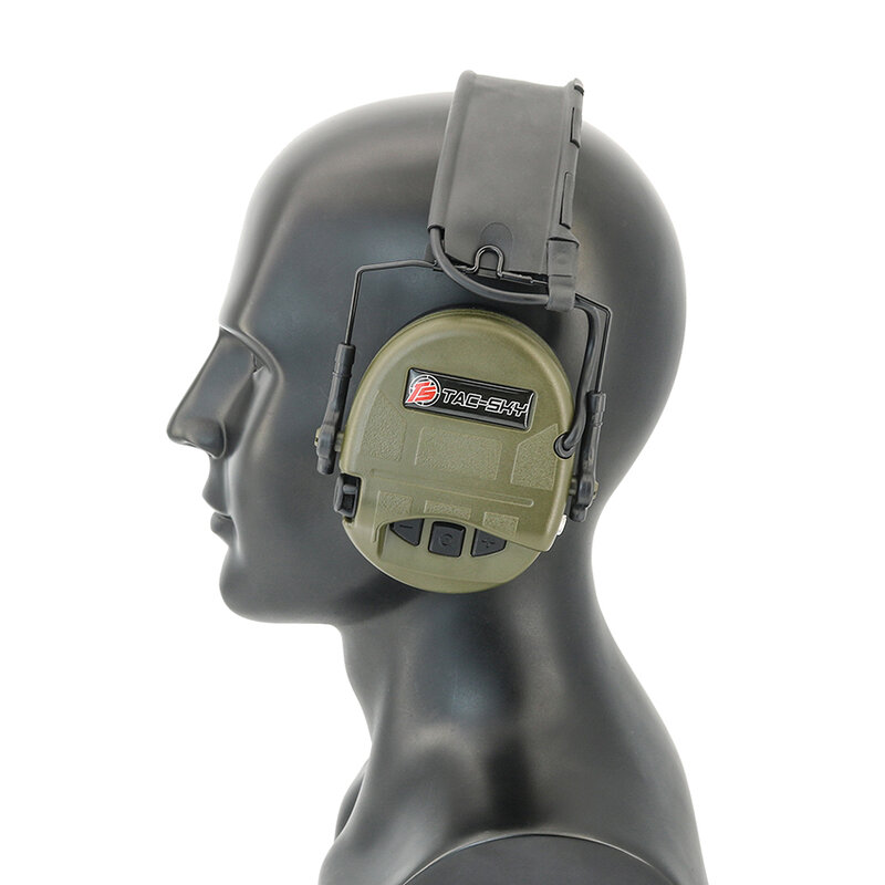 TAC-SKY-orejeras electrónicas SORDIN, reducción de ruido, Airsoft, auriculares tácticos de caza, ULTRA IPSC, novedad