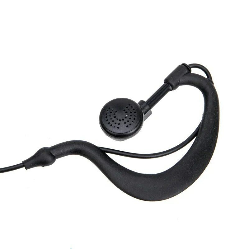 Earpiece Headset for SEPURA STP8000 STP8030 STP9000 Walkie Talkie Two Way Radio Earphone Mic Black