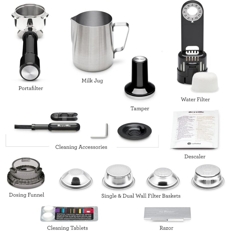 Coffee Machine,Digital Temperature Control, Offers All in One Espresso Machines, Coffee Makers