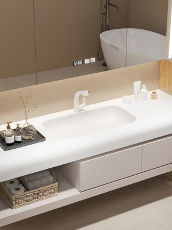 Whole Washbin Table Top Bathroom Cabinet Combination Face Washing Wash Basin Pool Washstand