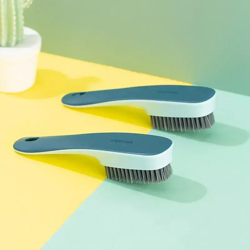 Cepillo de limpieza de zapatos de plástico, Herramientas de limpieza multifuncionales para el hogar, accesorios de cepillo de lavado comercial