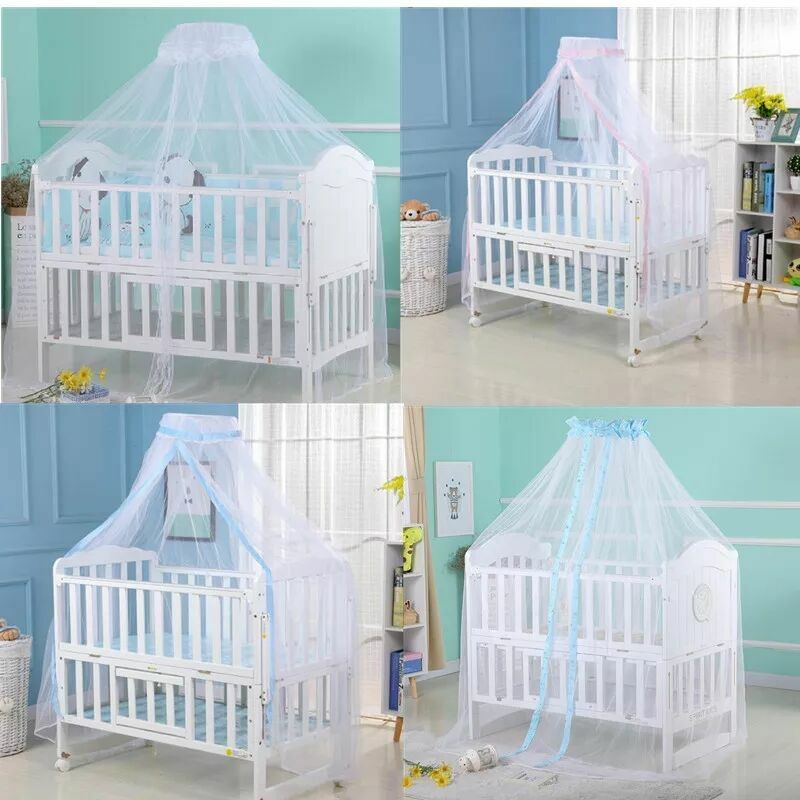 아기용 접이식 모기장, 여아용 아치형 모기장, 휴대용 침대 그물, 아기 요람 캐노피 침대, 유아용 침대