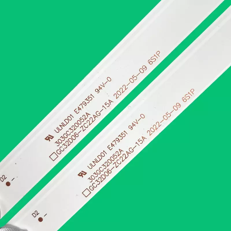 LED-Hintergrund beleuchtung Streifen für GC32D06-ZC22AG-15a 20, 303 gc320055, 303 gc320052a un32m4500bf