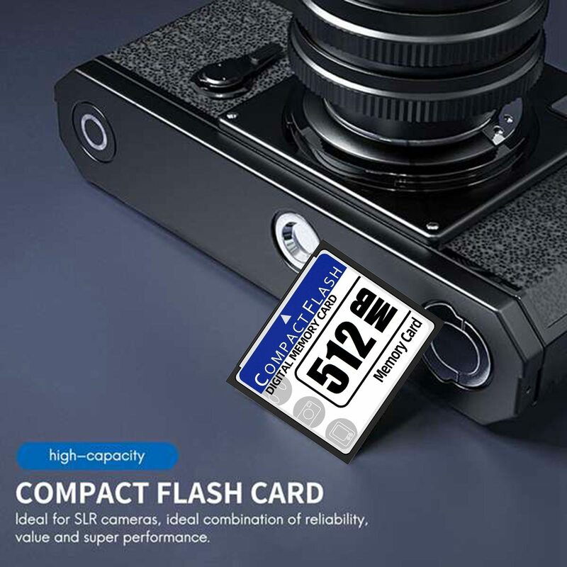 Cartão de memória Compact Flash para câmera, máquina publicitária, 64MB