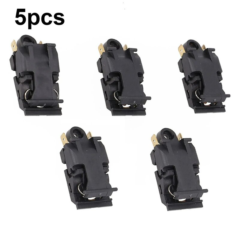 Thermostat Switch Control Switches Steam Steam Accessor Water Heater 16A 16A Power 5PCS Electric Kettle Plastic Power