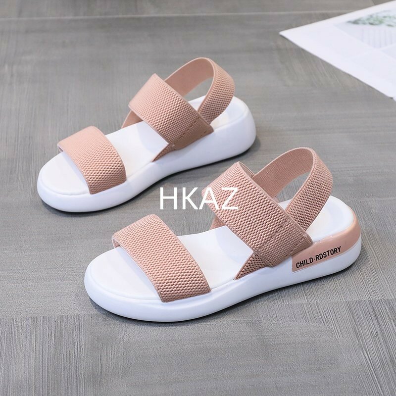 Women Sandals Flats Outdoor Beach Fashion Causel Platform Shoes Breathable Sport Students Trendy All-match Sandals New Summer
