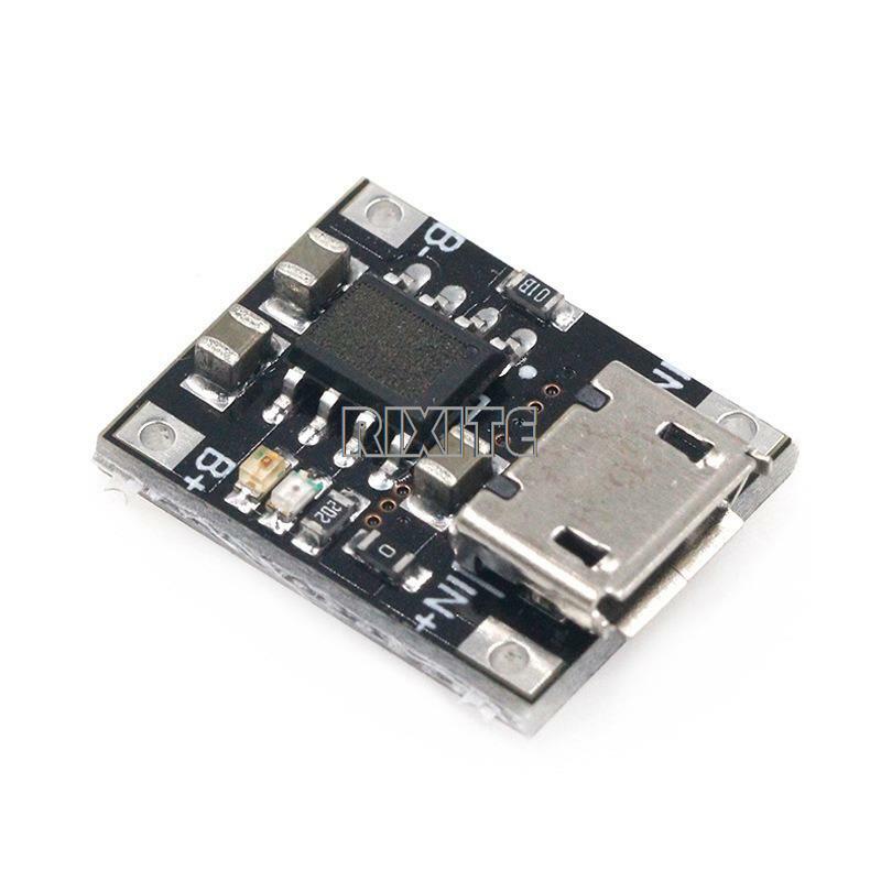 Mini chargeur de batterie au lithium, plaque de charge 1A, 4056, technologie 18650, micro interface, 1-10 pièces
