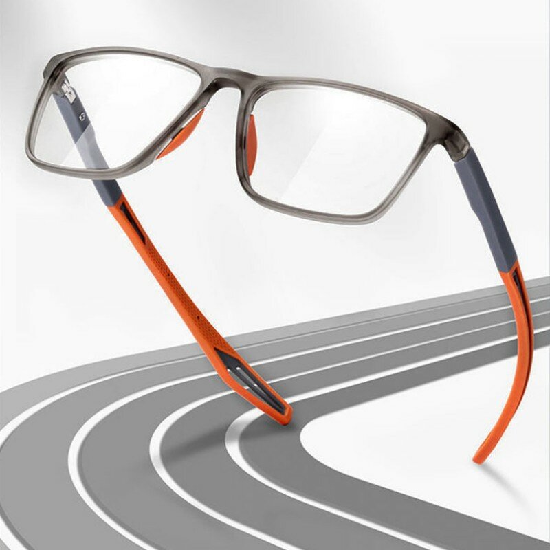 Modne elastyczne okulary do czytania TR90 mężczyźni kobiety ultralekkie elastyczne okulary do czytania wysokiej jakości okulary sportowe z liną
