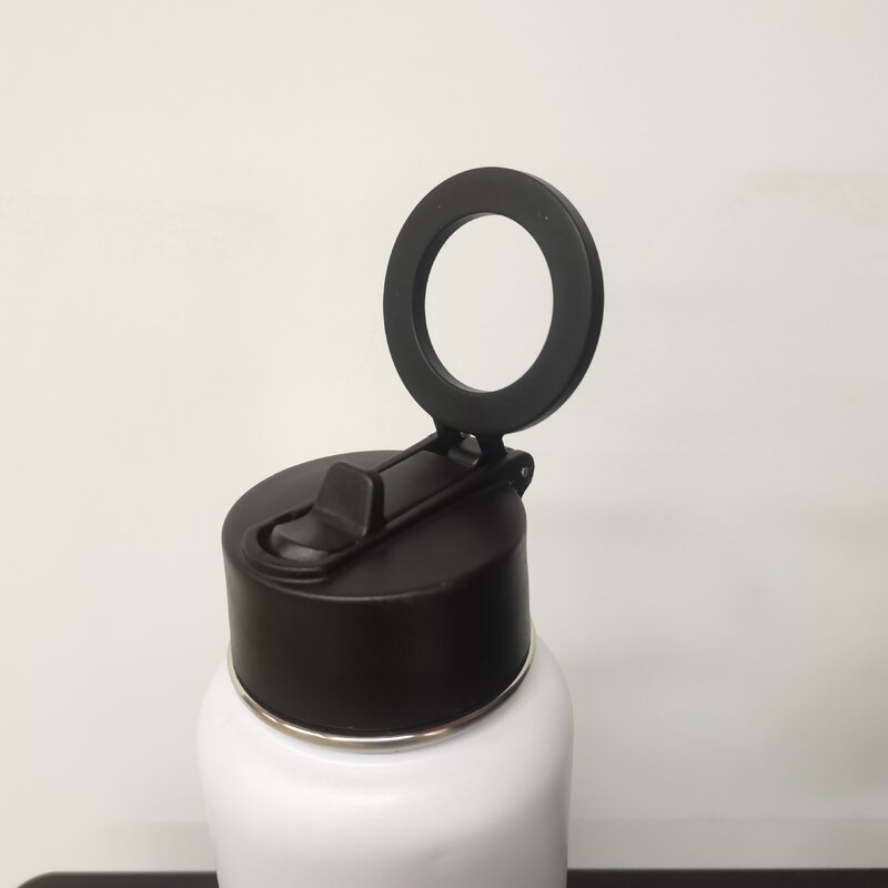 Botol air magnetik, topi magnetik ruang Pot 32oz dudukan ponsel cangkir insulasi magnetik botol air olahraga magnetik Bot air