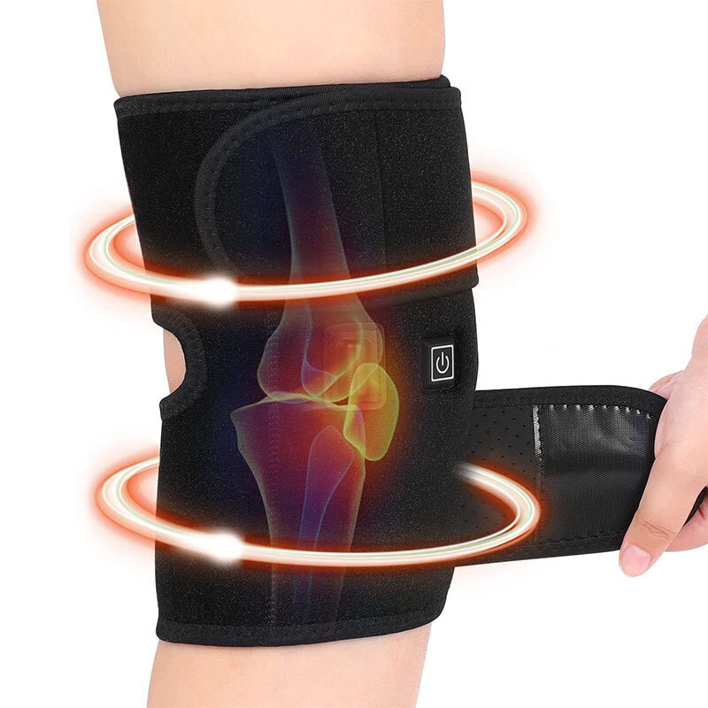 Equipamento elétrico da proteção do joelho do aquecimento, compressa quente, fisioterapia, envelhecimento do joelho da febre, isolação fria da perna