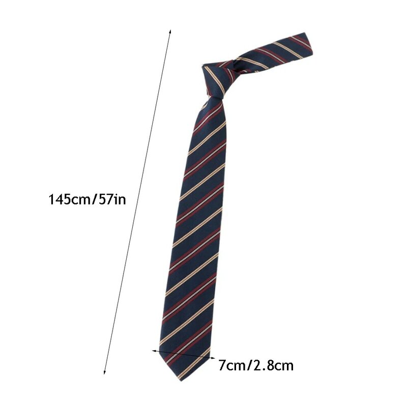 Japanische Vintage Krawatte gestreifte JK Krawatte Uniform Fliege Kleidung Accessoires vielseitige Krawatte Student Mode Krawatte
