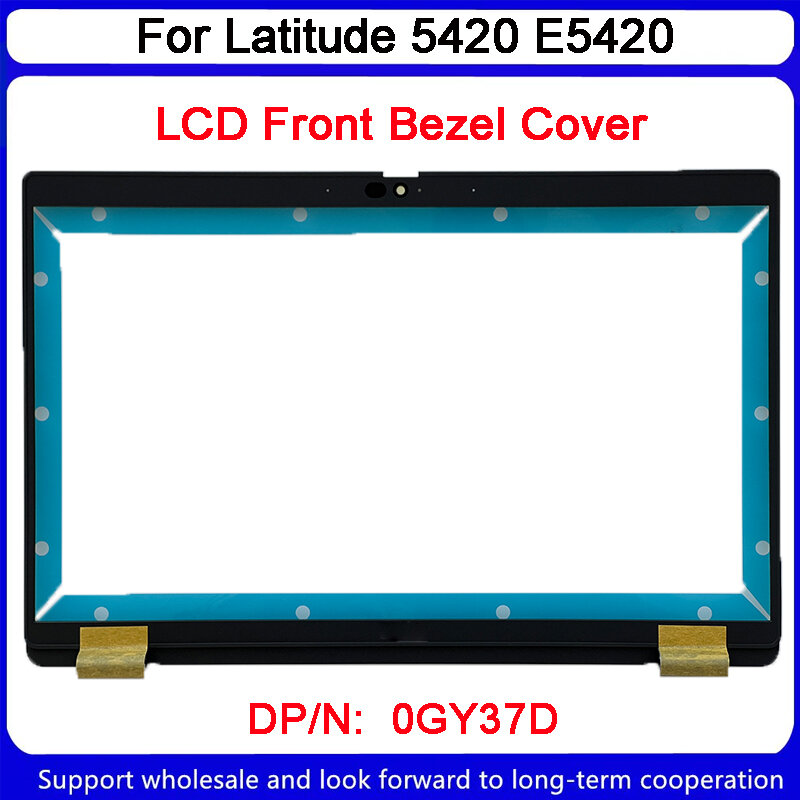 ديل خط العرض الأمامي E5420 غطاء مدي LCD ، 0GY37D ، GY37D ، جديد