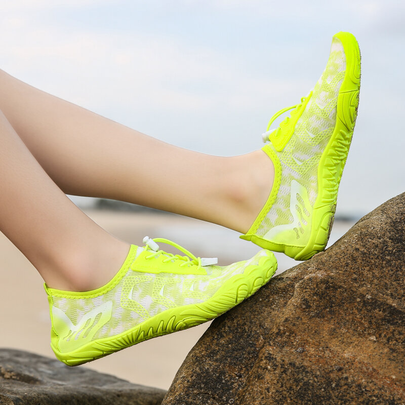 Беговые кроссовки Sella для занятий спортом на открытом воздухе, детская быстросохнущая обувь для плавания с открытками и возможностью напечатать на открытом воздухе