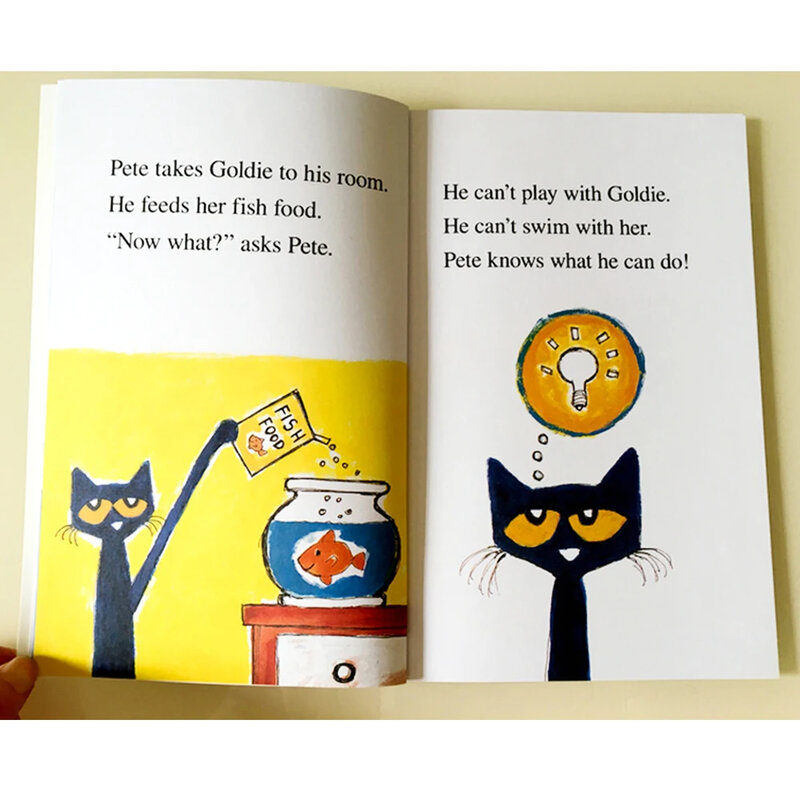 Pete The Cat Picture Books bambini bambini storie famose apprendimento storie inglesi Set di libri per bambini Bedtime Reading Gifts For Bab
