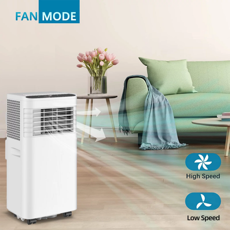 SUGIFT Portable Air Conditioners 8000 BTU with Remote Control for Home,Office,Dorms