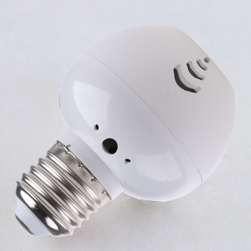 E27 Bulb Base Holder for W/Timing Light off Function 220V Remote Lighting Fixtur