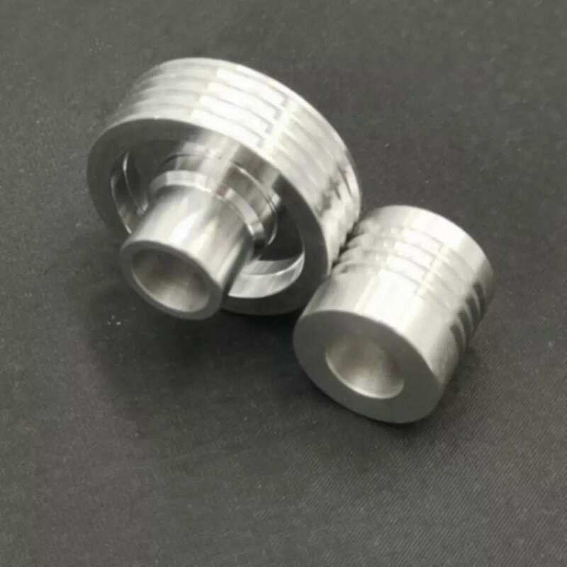 2pcs Metal Planer Cutter Head Pulley For F20 Electric Planers Power Tools Accessories 33 X 19.5mm And 19.5 X 19mm Head Pulley