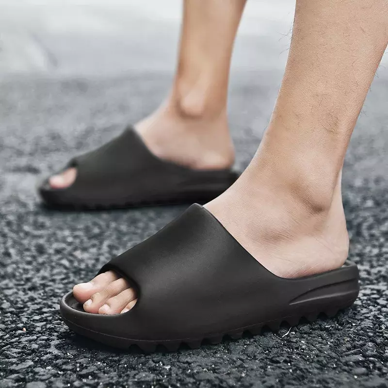 Zapatillas de verano para hombre y mujer, sandalias de diseño de marca original, toboganes de EVA para exteriores, zapatos de playa, chanclas para hombre