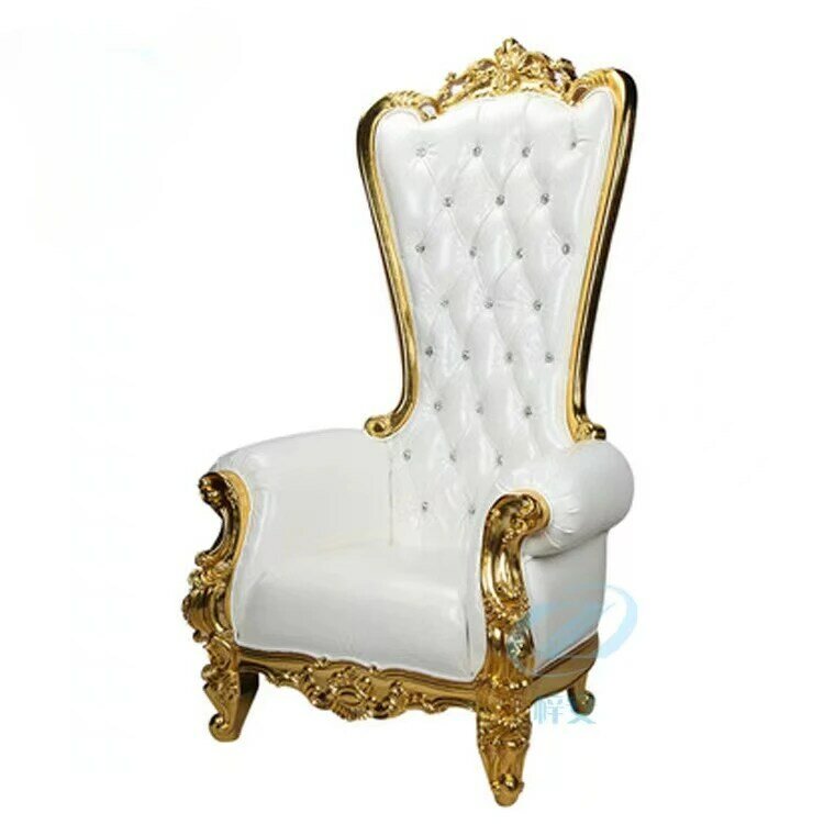Silla de pedicura para Spa, sillón de lujo con fregadero, color blanco