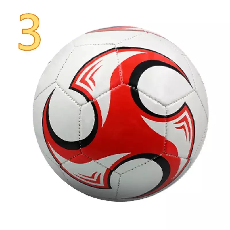 Solid White 5 Machine Sewing Pu Football School Student Training Competition Training Football