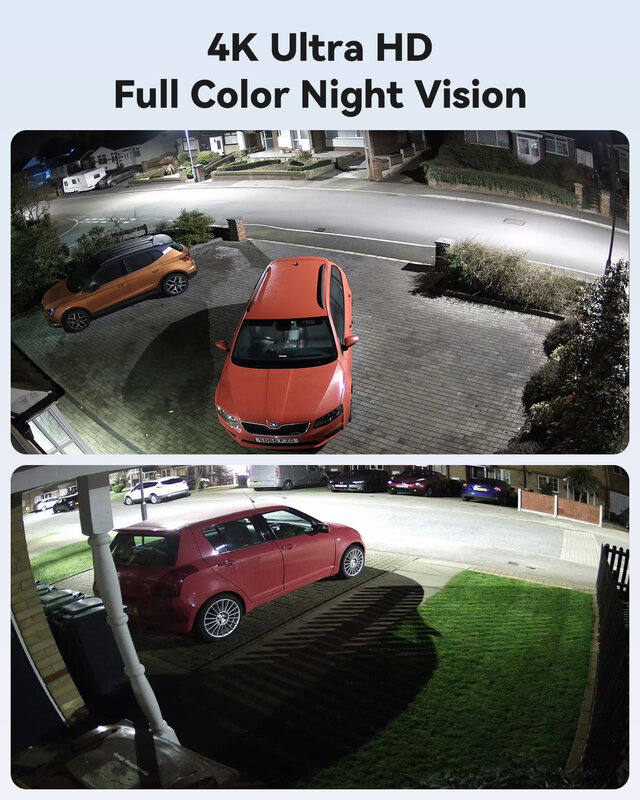 H.View-sistema de seguridad CCTV con visión nocturna a todo Color, Kit de videovigilancia, cámara Ip Poe de 8MP, 8 canales, grabación de Audio, Nvr, 4K