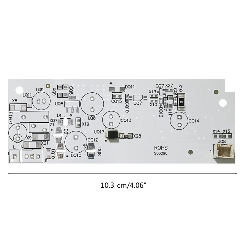 W10515057 Vervangende driver voor koelkast-LED-lamp voor koelkast met vriesvak LED-lamp Onderdeelnr. Plastic deksel