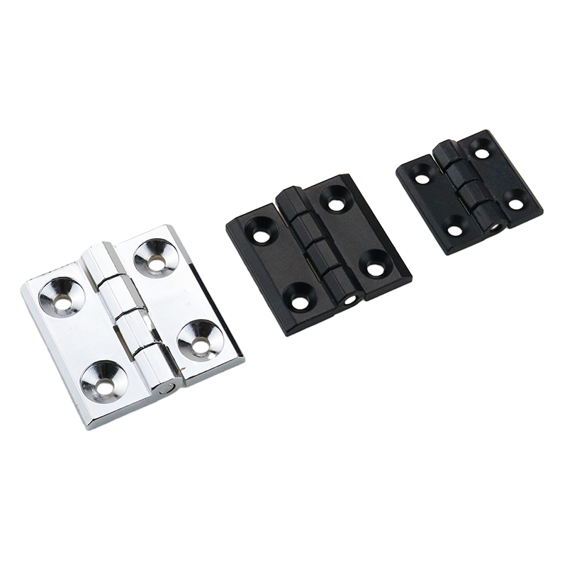 Zinc Alloy Square Door Hinge with Countersunk Screw - Multi-specification Options for Industrial Machinery Equipment
