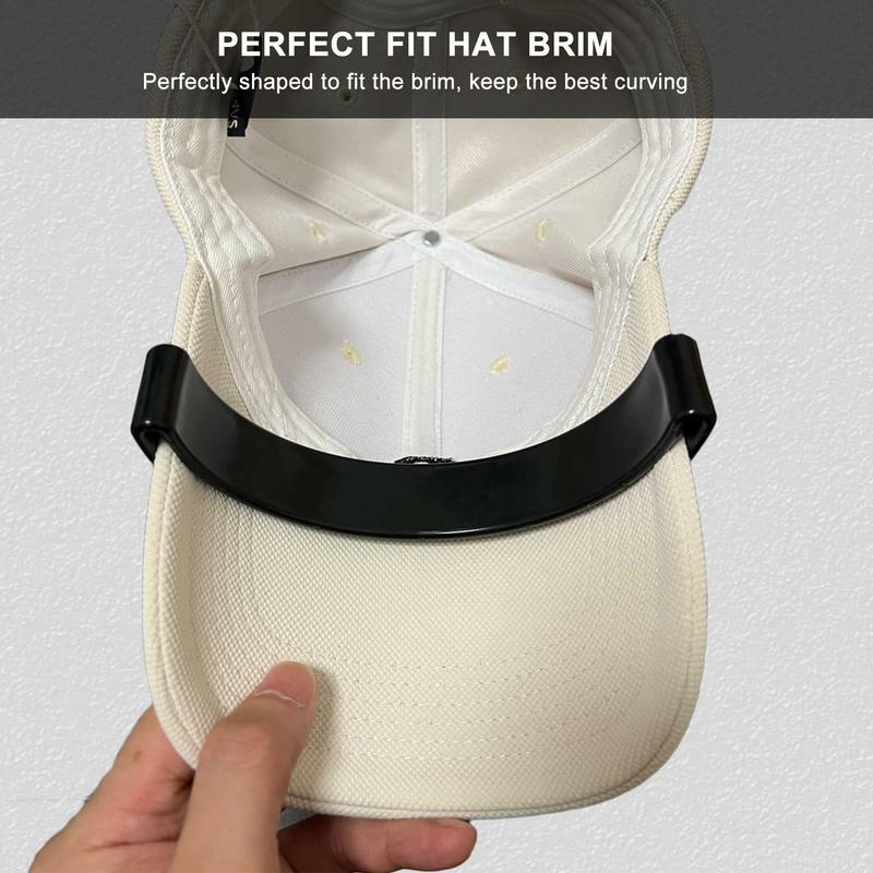 Topi Brim Bender tanpa uap, topi bisbol diperlukan alat pengeriting tepi melengkung, aksesori pita pembentuk untuk kurva sempurna