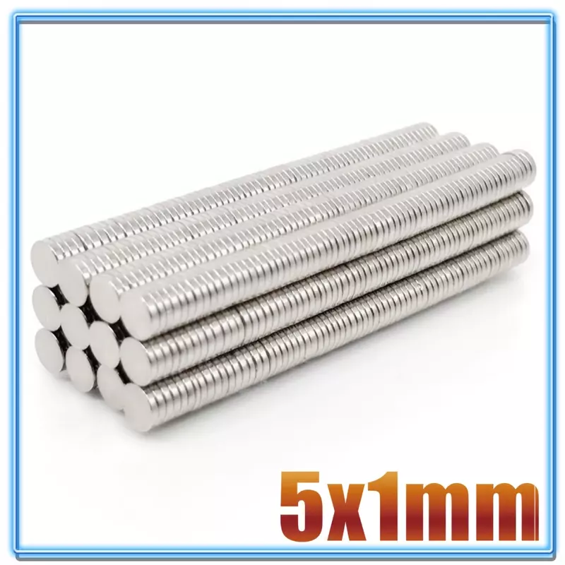 100Pcs Mini Kecil N35 Magnet Round 5X1 5X1.5 5X2 5X3 5X4 5X5 Mm Neodymium Magnet Permanen NdFeB Super Kuat Magnet Yang Kuat
