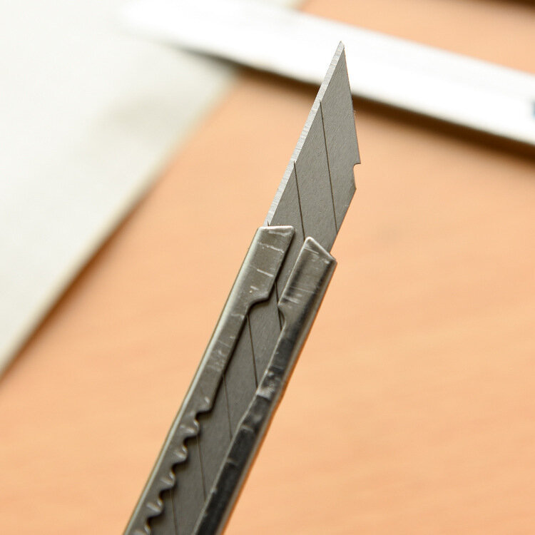 Art Knife Letter Opener Utility Knife Paper Office Knife Diy Cutter Stationery School Tools Paper Cutter 9mm Replacement Blade